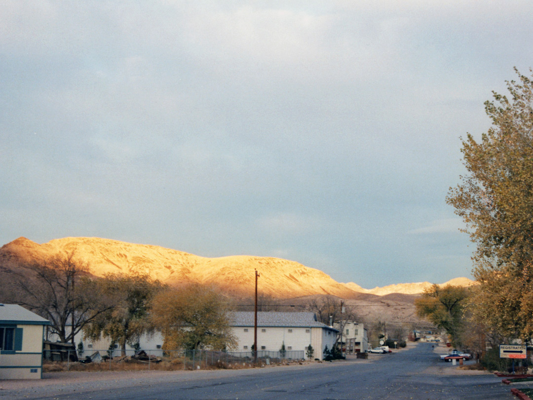 Sunrise over Beatty