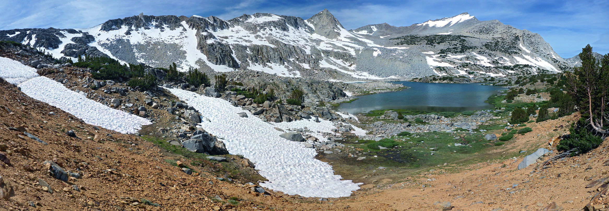 The Sierra crest