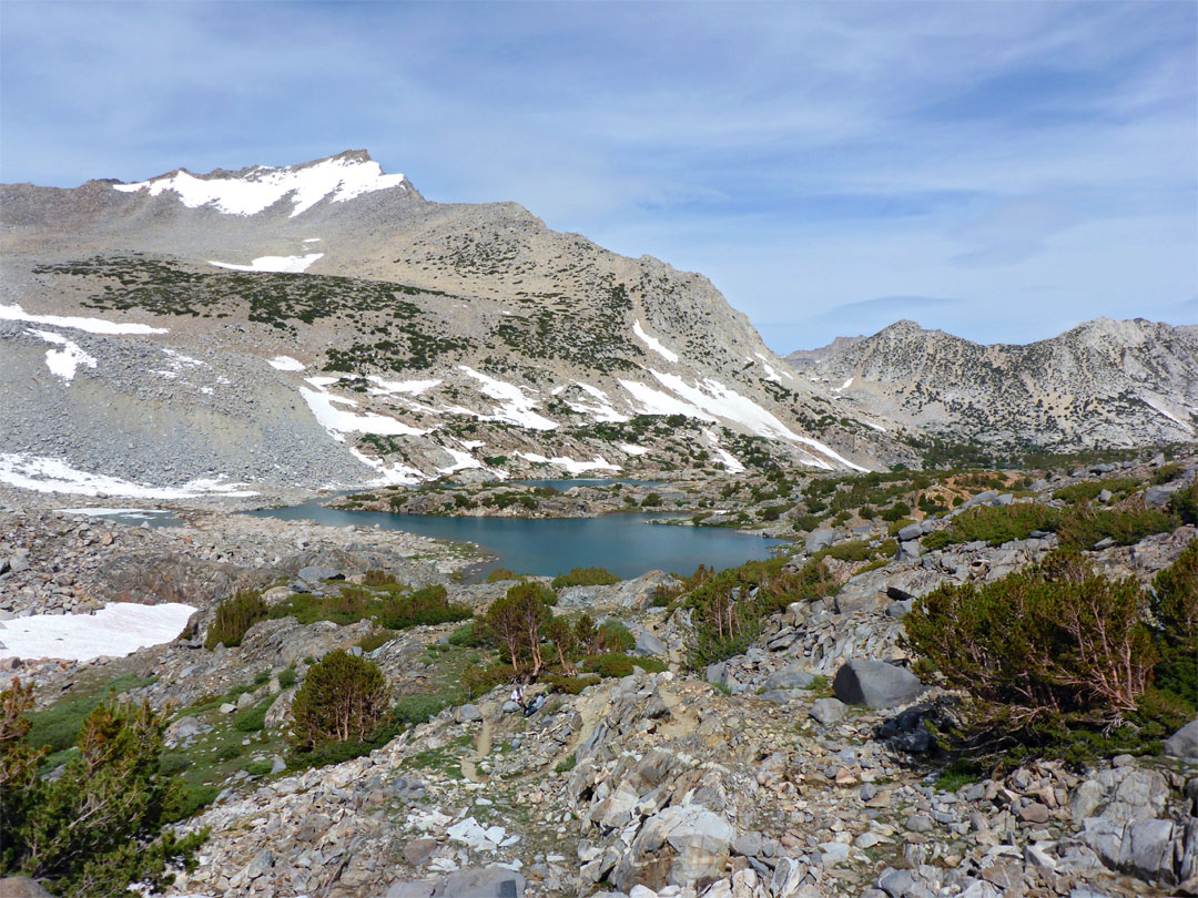 Rocks near Bishop Lake