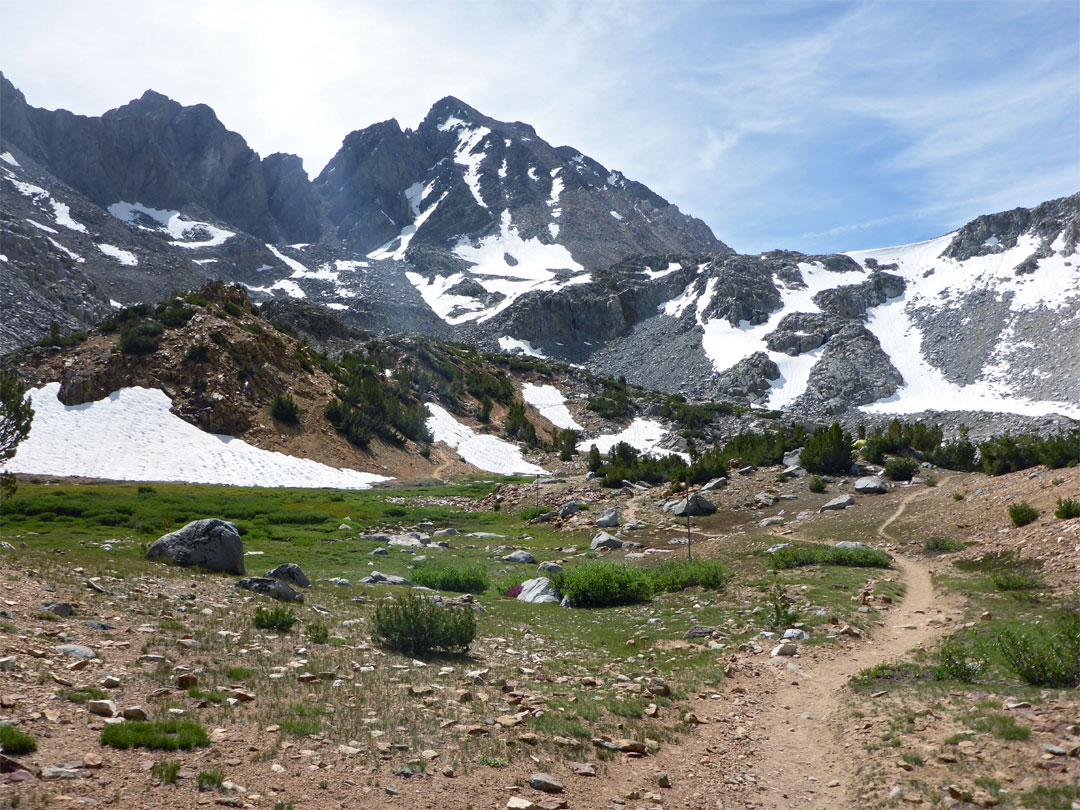 Path near Bishop Lake