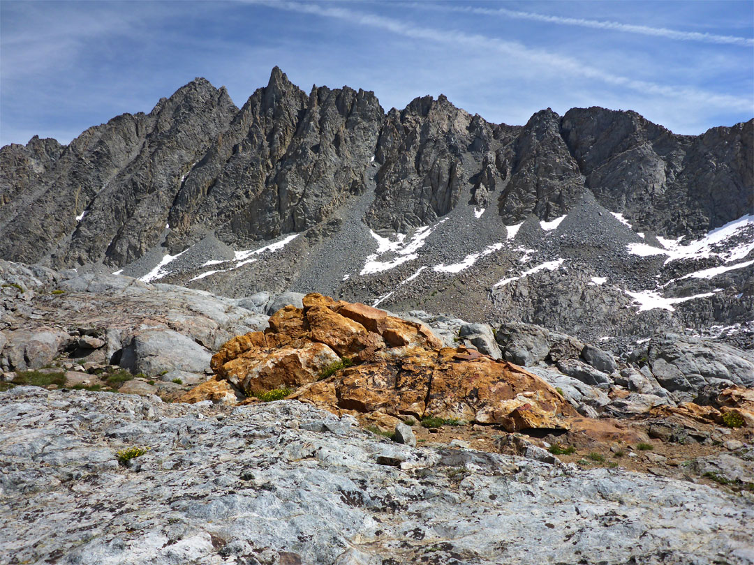 Brown and grey rocks