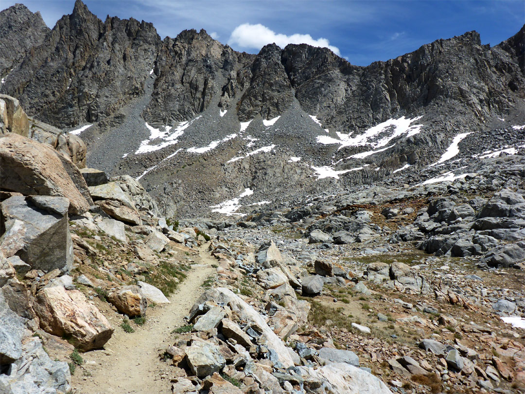 North of Bishop Pass