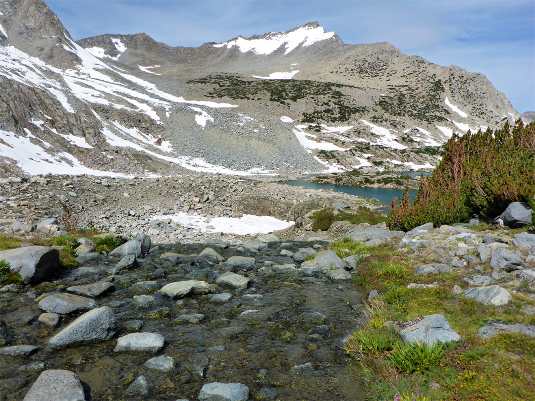 Snowmelt stream