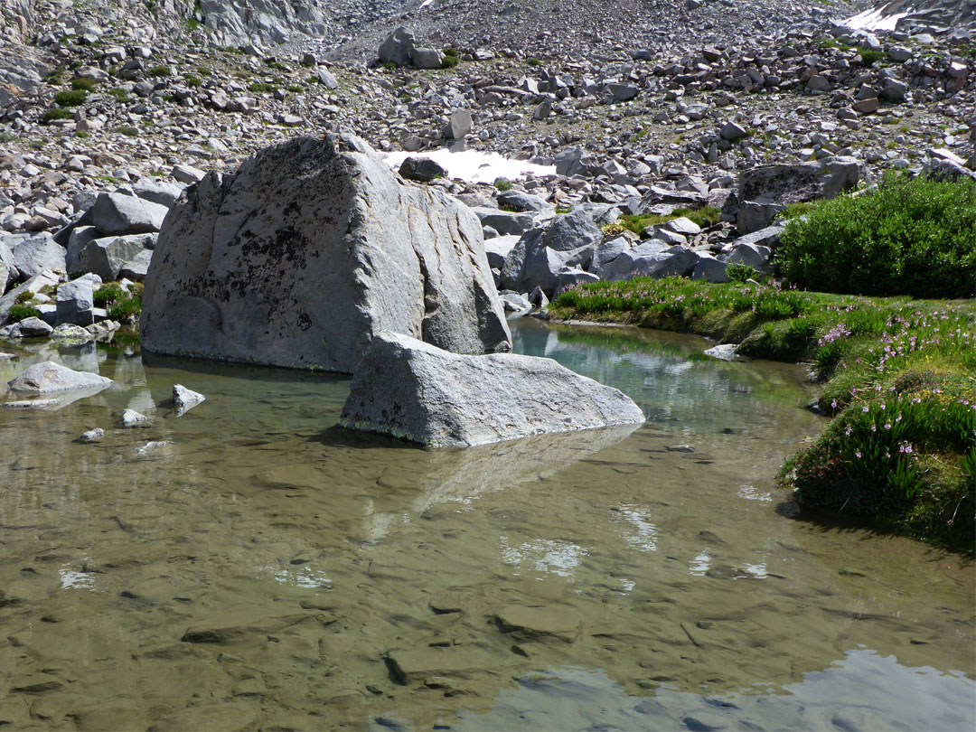 Granite blocks