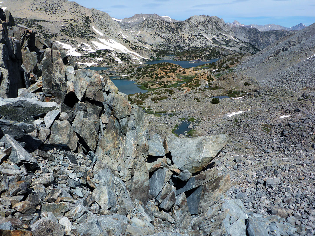 Below Bishop Pass