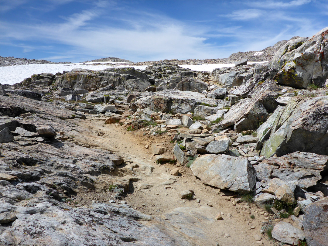 Path near the pass