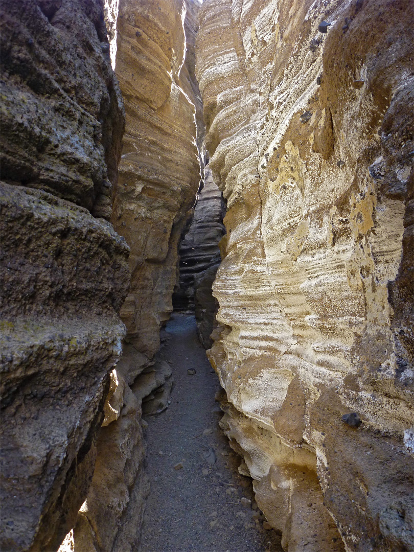 Orange-yellow rocks