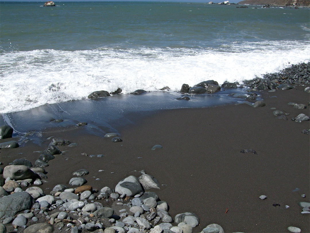 Black sand