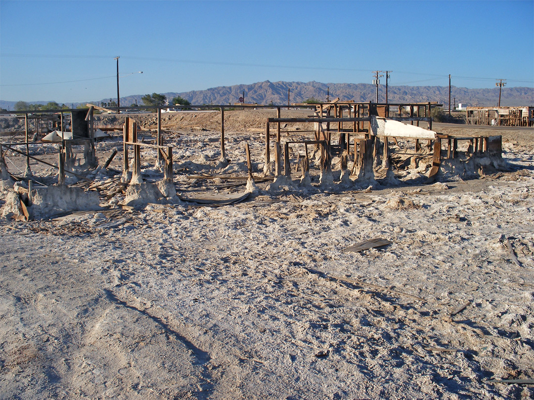 Ruins at Bombay Beach