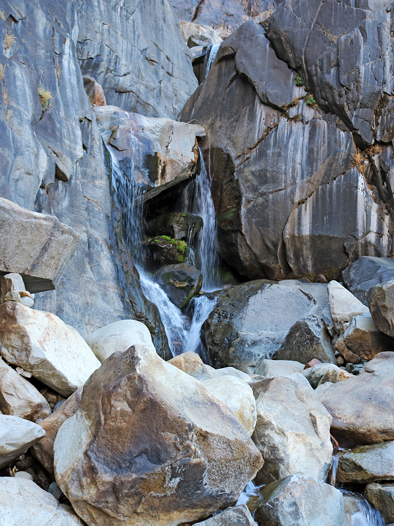 Jumbled boulders