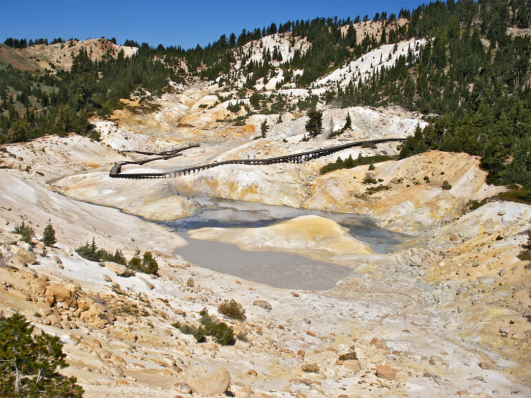 The basin - view from the east