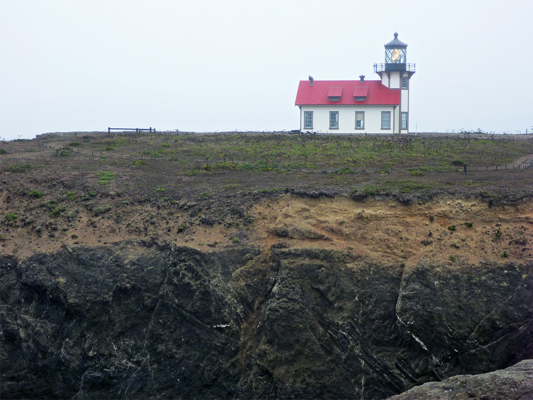 South side of the lighthouse