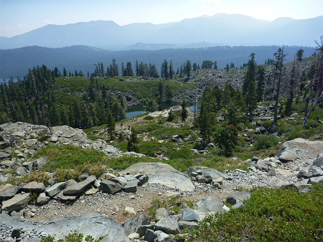 Path above Cathedral Lake