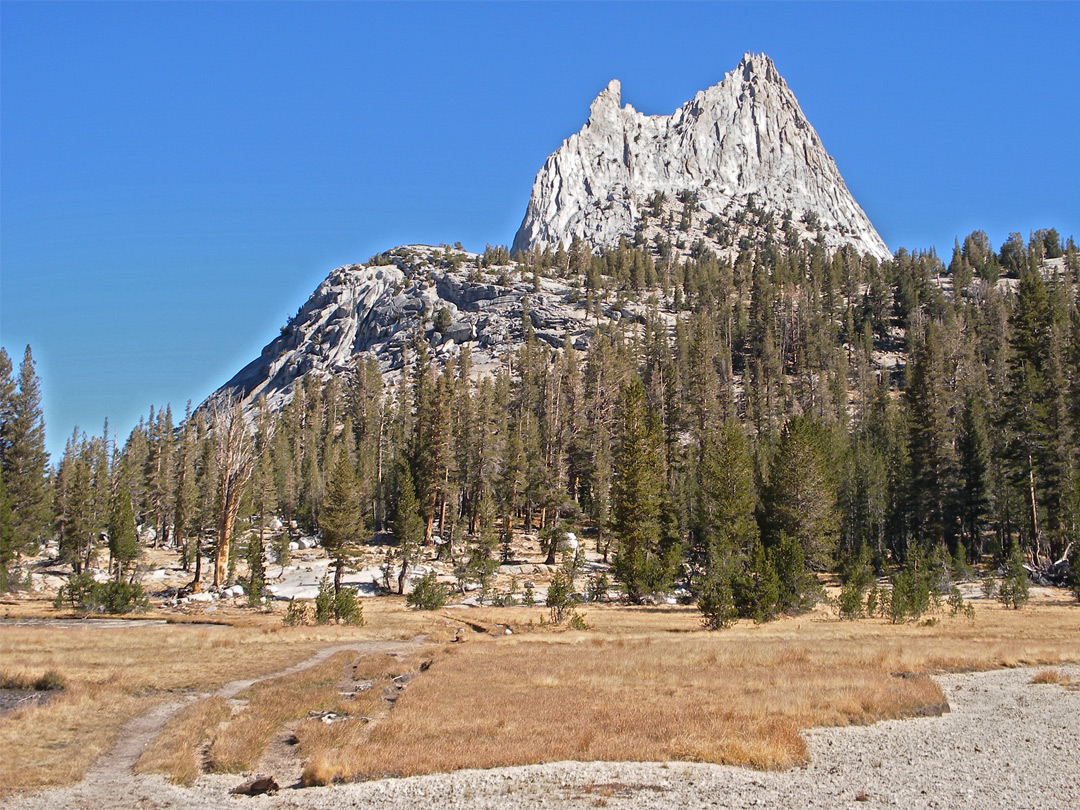 Path below Cathedral Peak