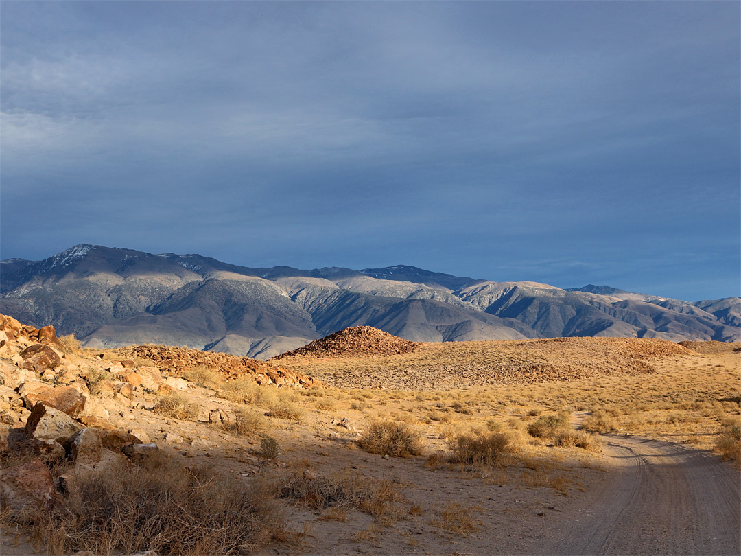 Sandy track