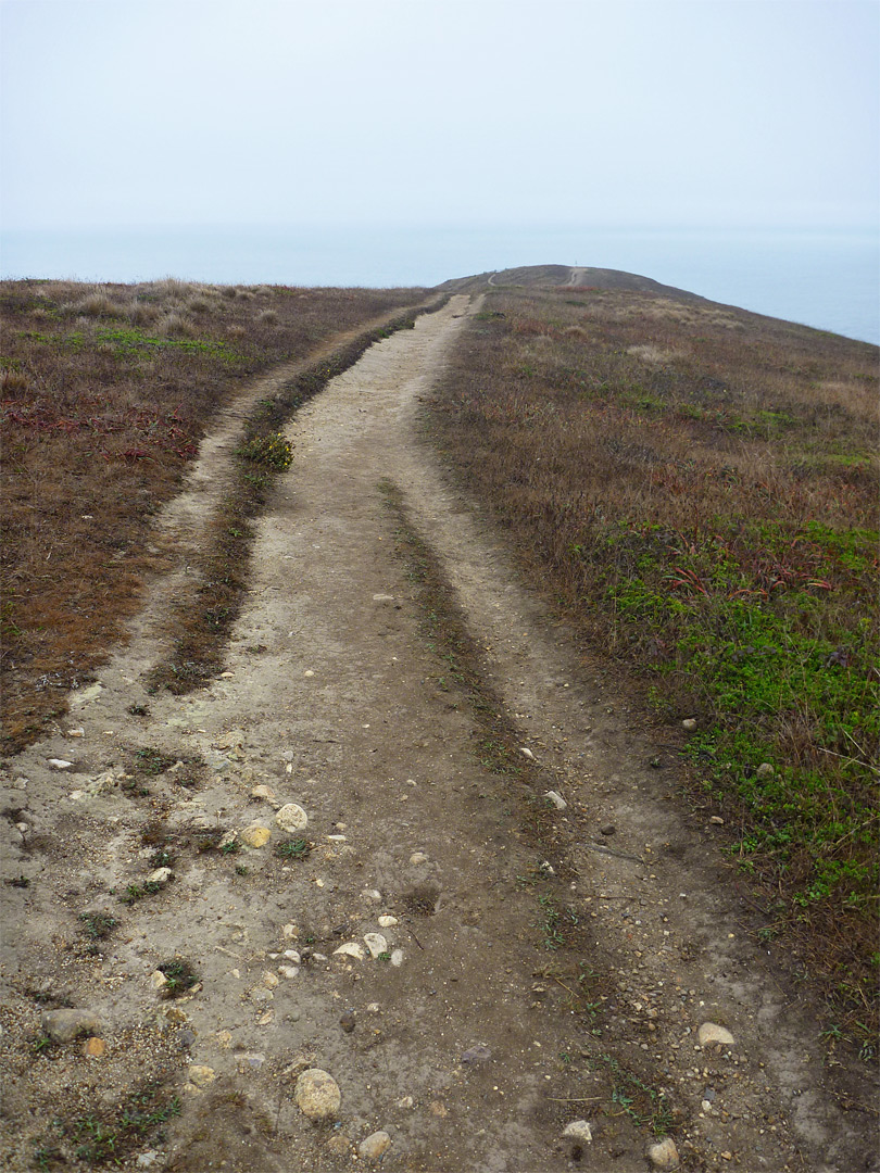Path along the peninsula