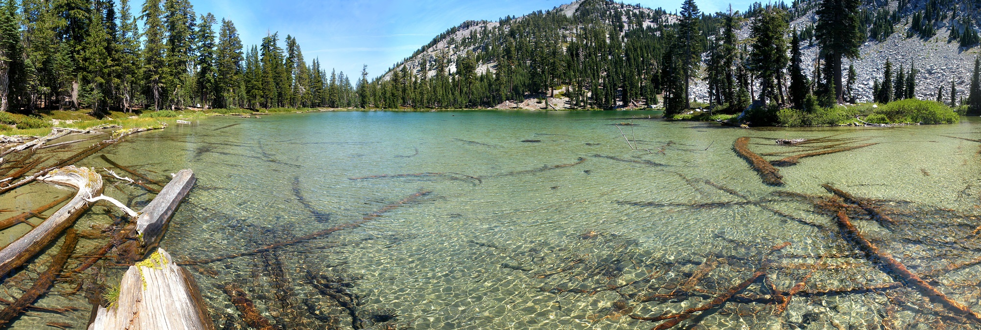Panorama of Cliff Lake