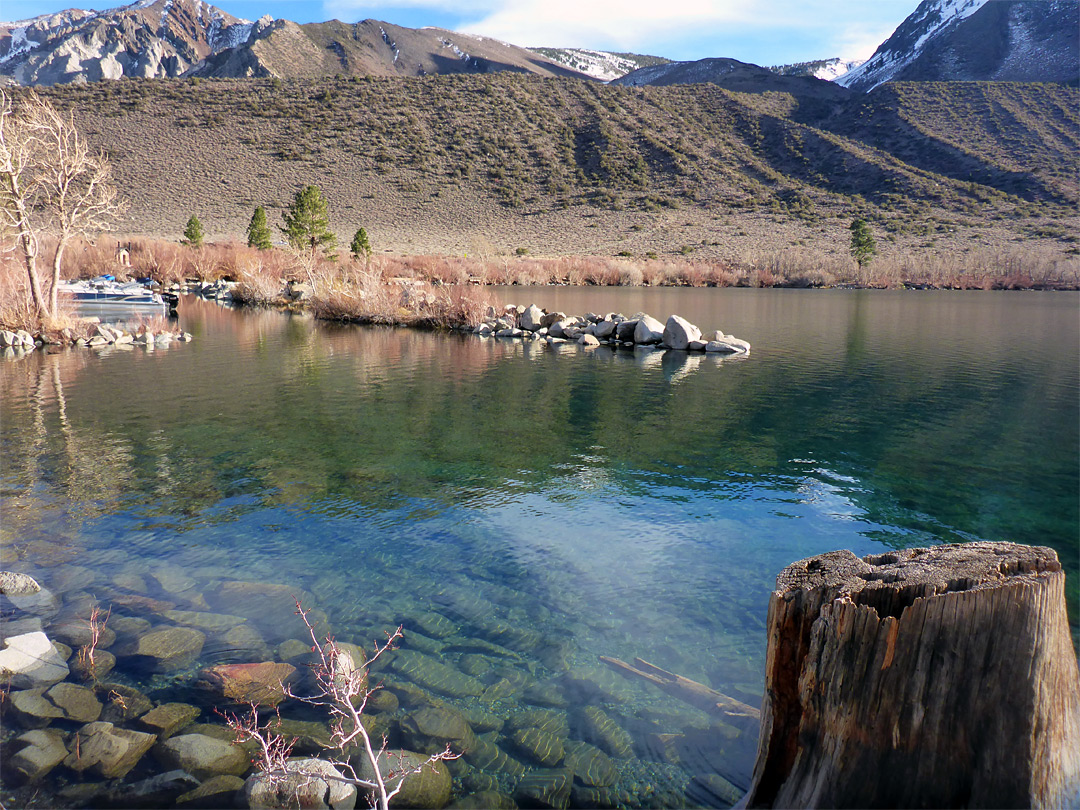 North end of the lake