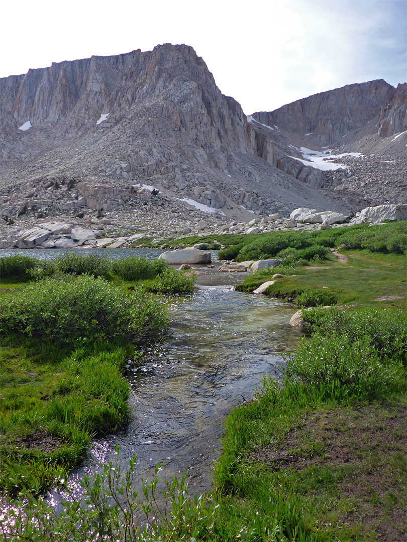 Stream from Lake Four