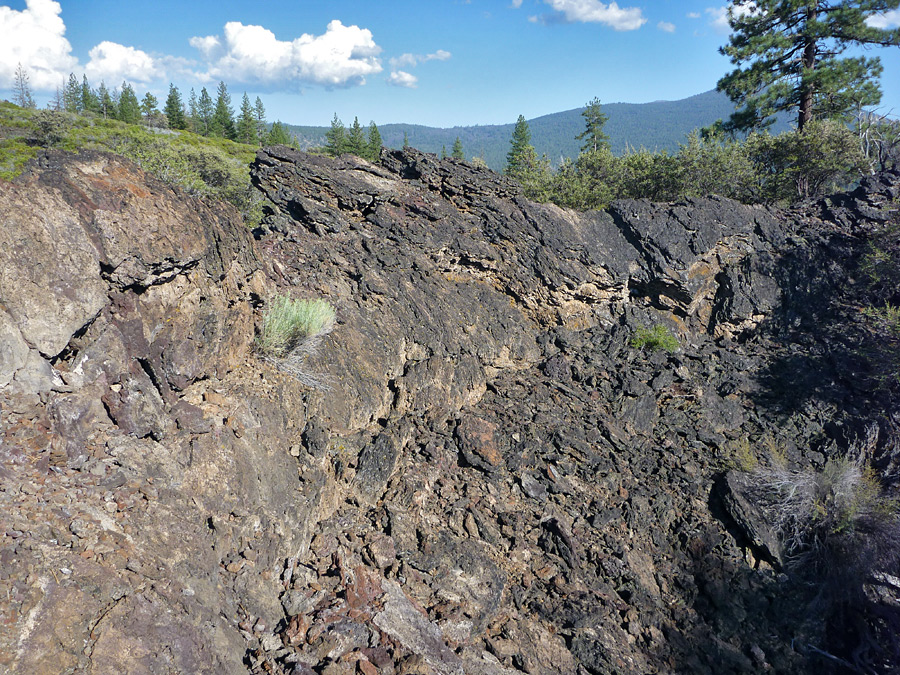 Crater rim