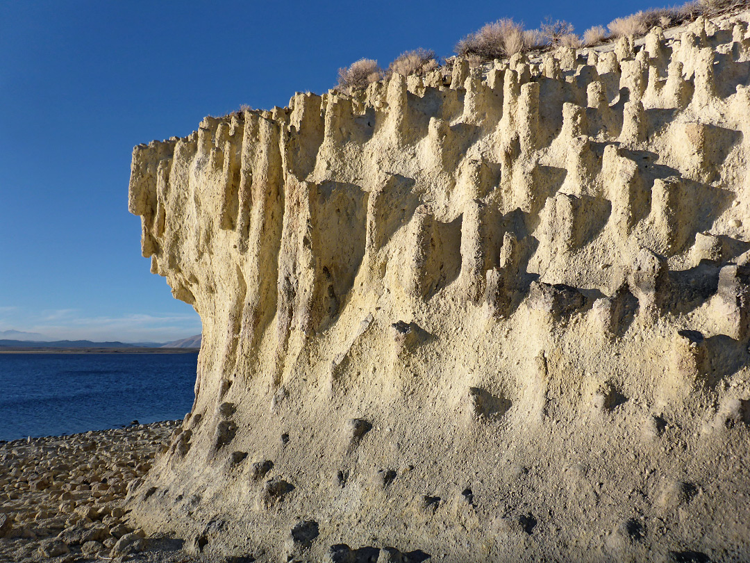 Yellowish pinnacles