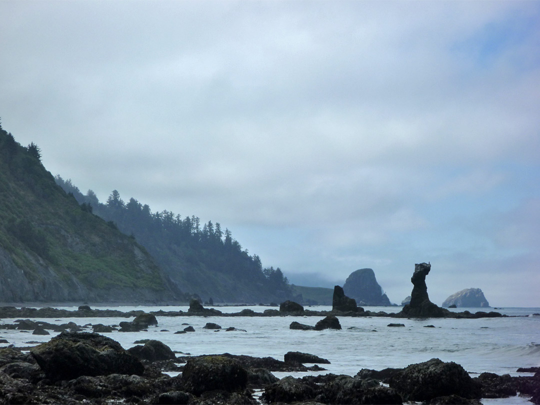 Rocks to the south