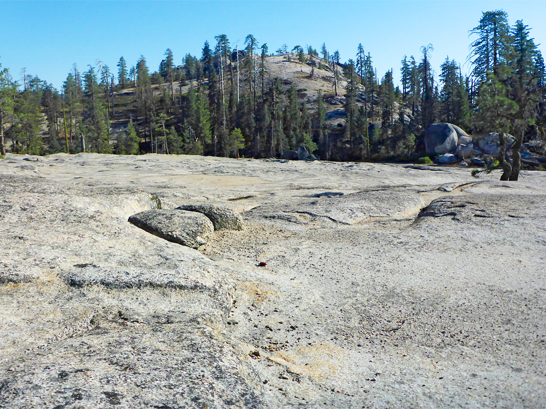 Flat granite