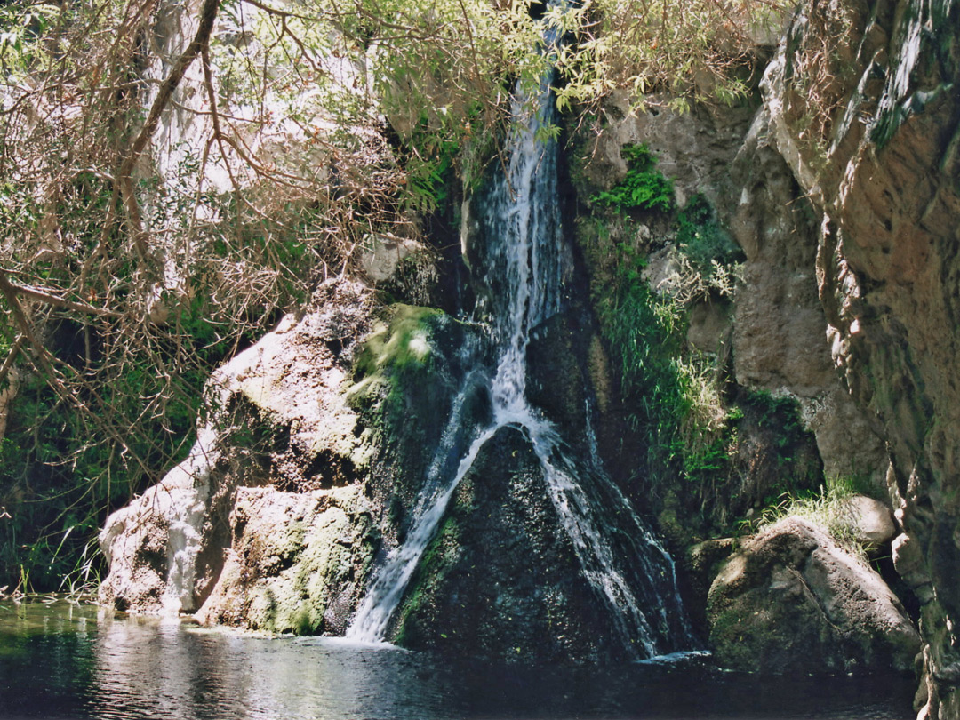 Split waterfall