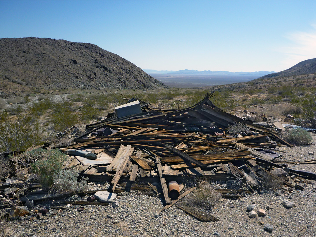 Miner's camp site