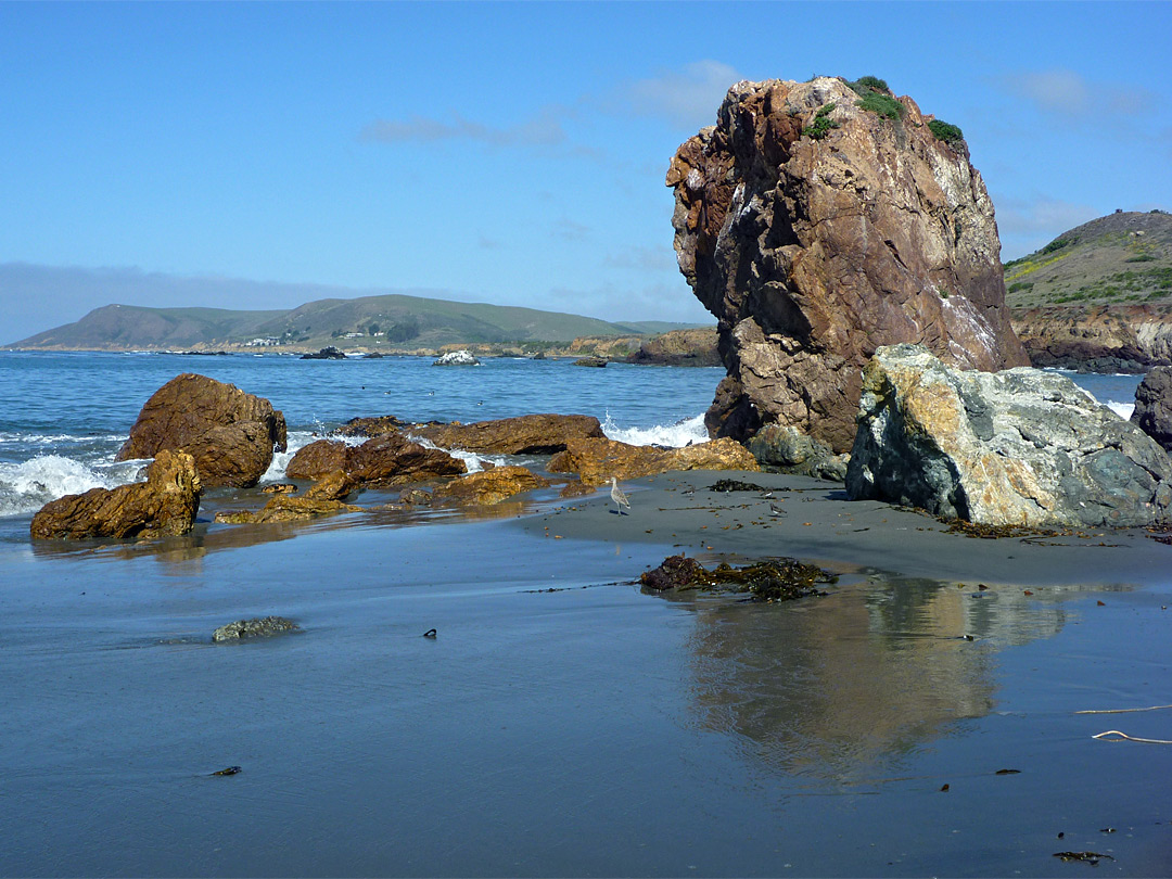 Isolated rocks