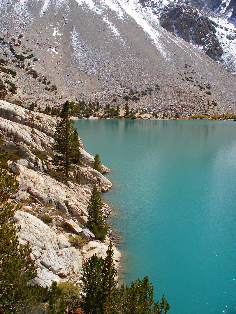 First Lake shoreline