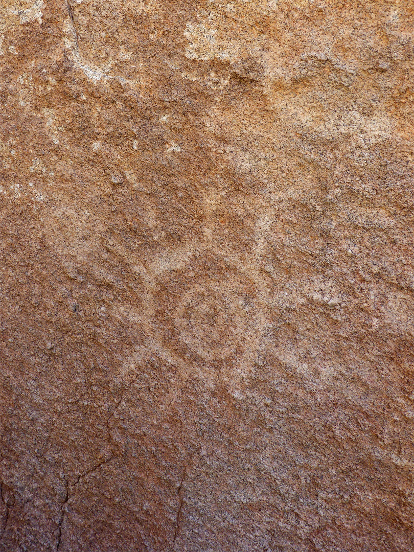 Circle petroglyph