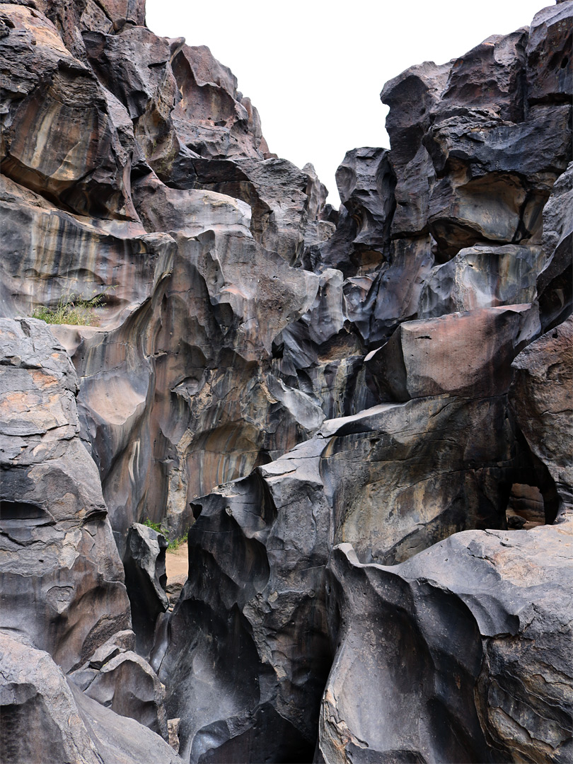 Below the upper falls