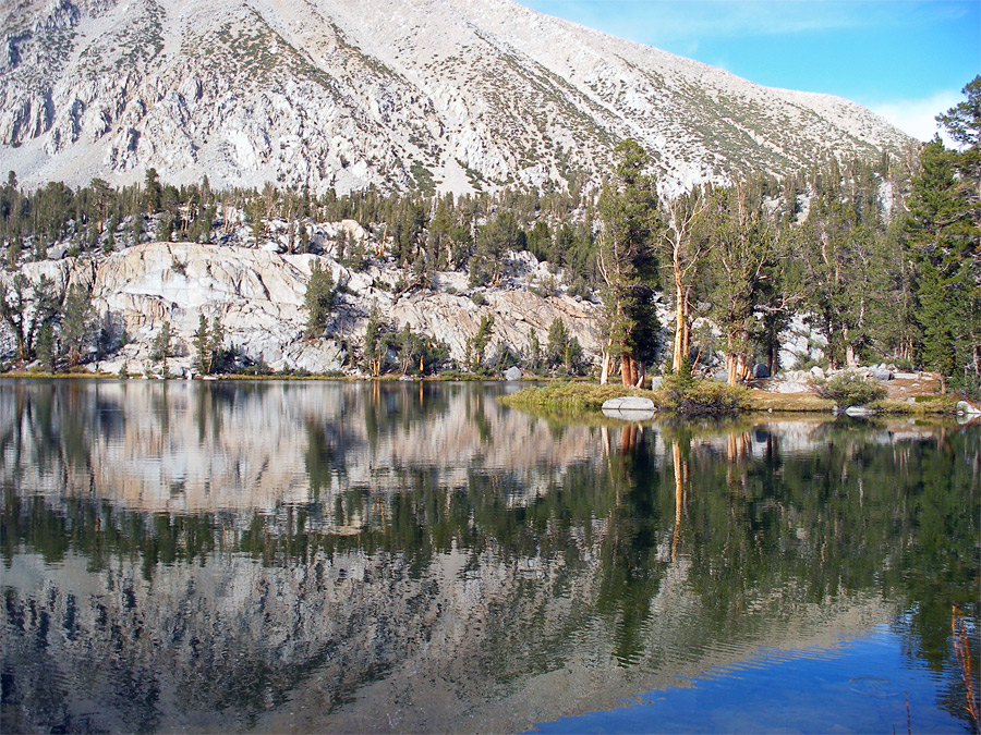 Reflections on Fourth Lake