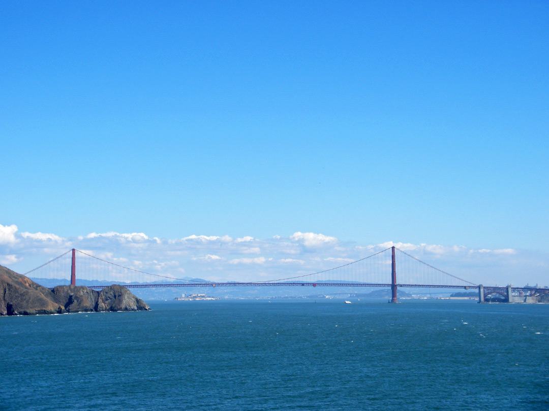 Golden Gate Bridge, from Point Bonita Lighthouse