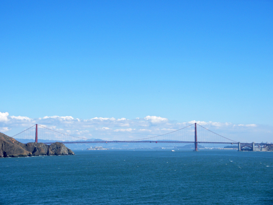 Golden Gate Bridge, from Point Bonita Lighthouse