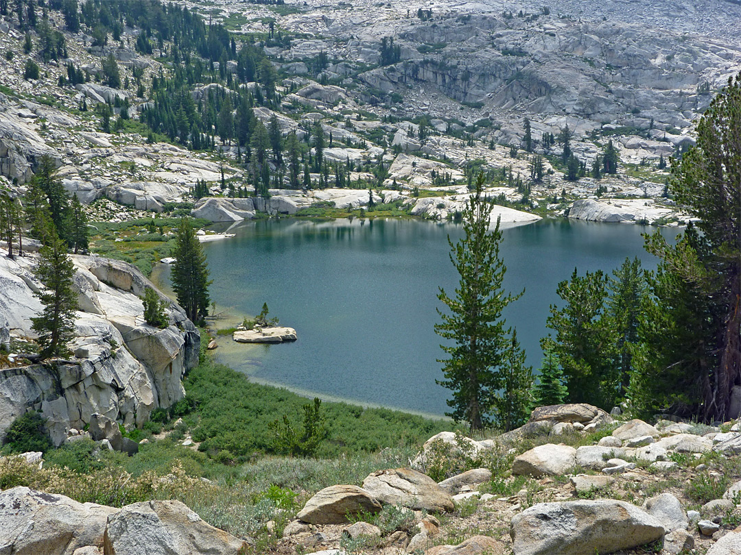 Granite hillsides