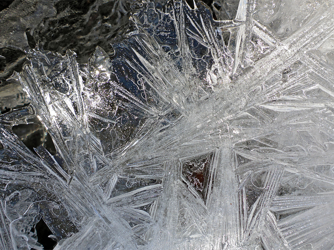 Ice formations