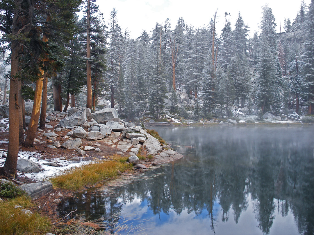 Edge of Heather Lake