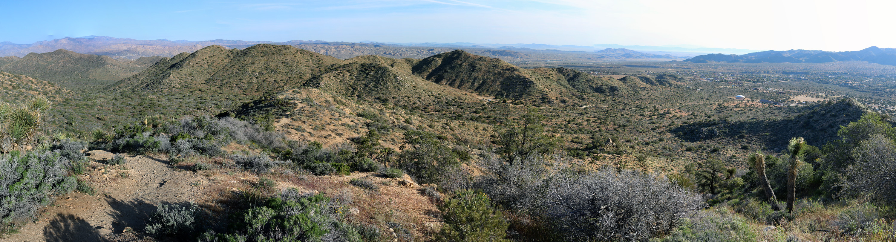 Panorama from the high point
