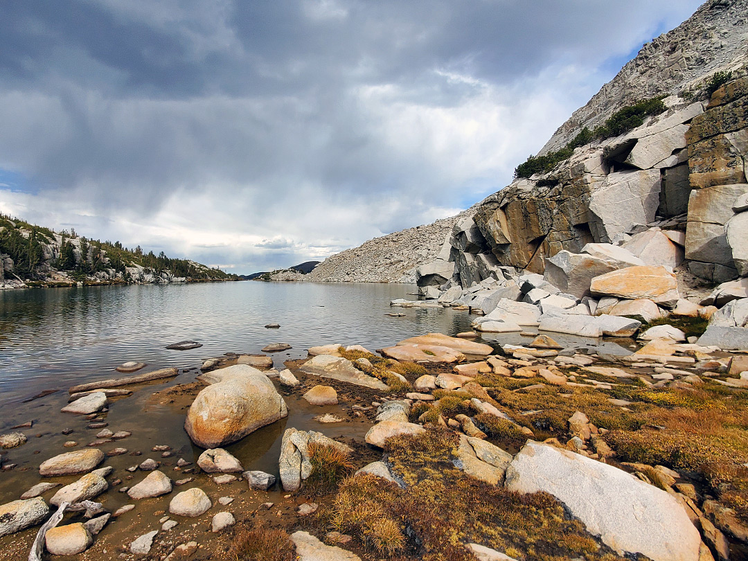 Granite boulders