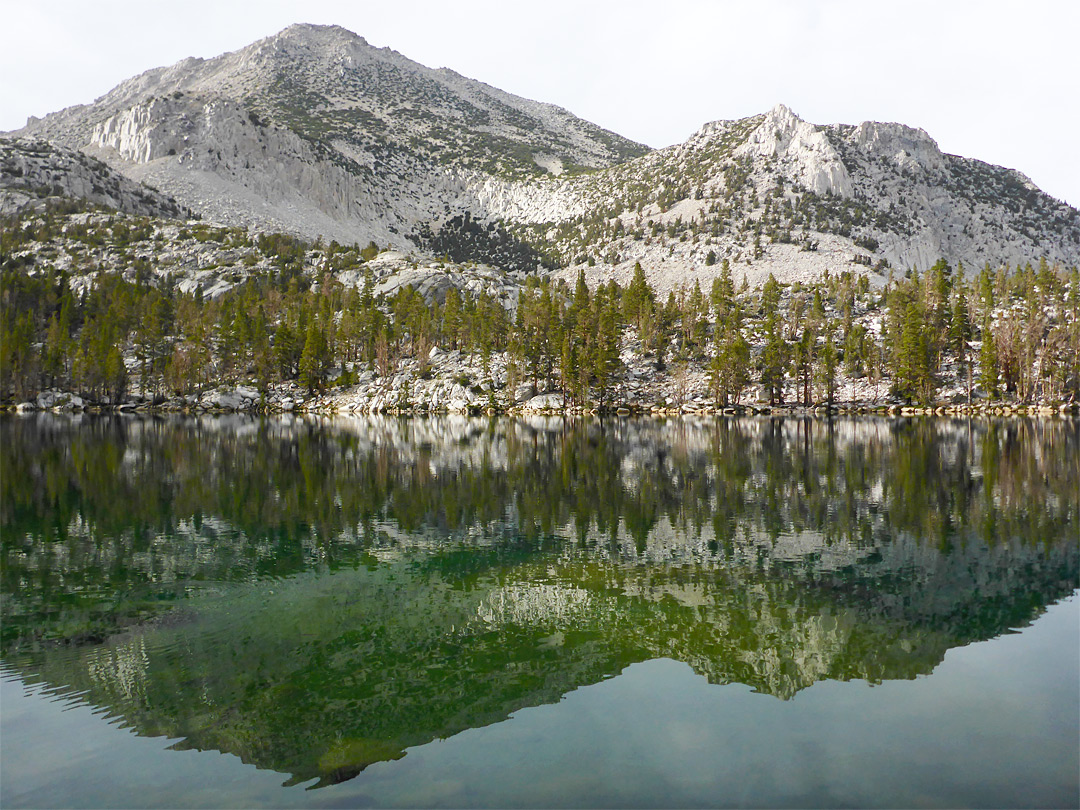 West shore of Fourth Lake