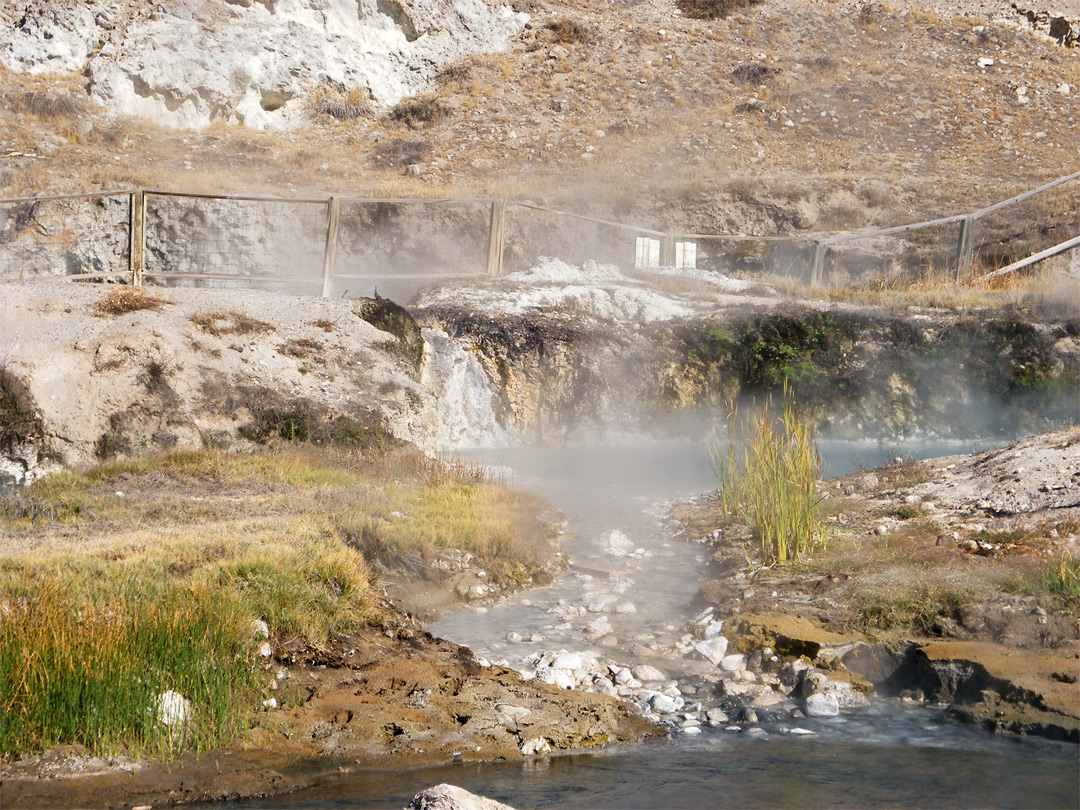 Pools beside Hot Creek