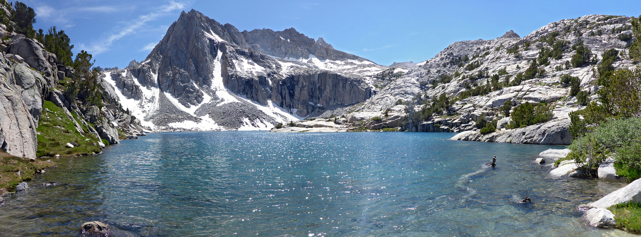 Panorama of Hungry Packer Lake