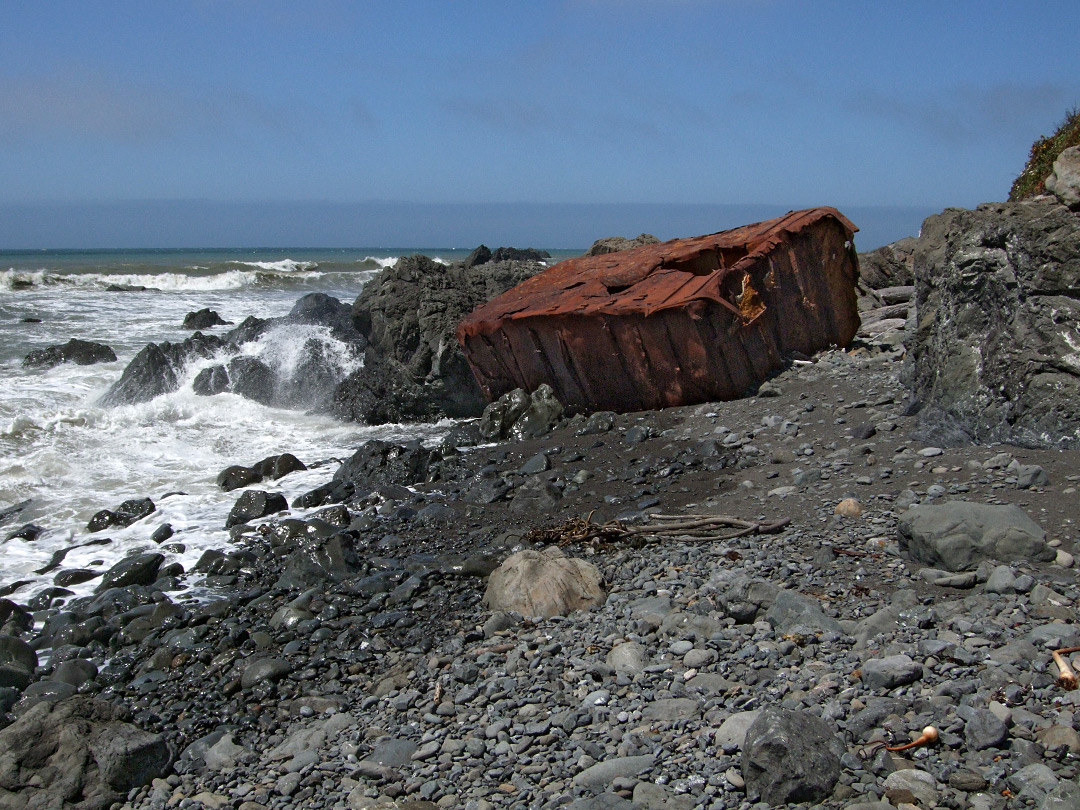 Iron debris