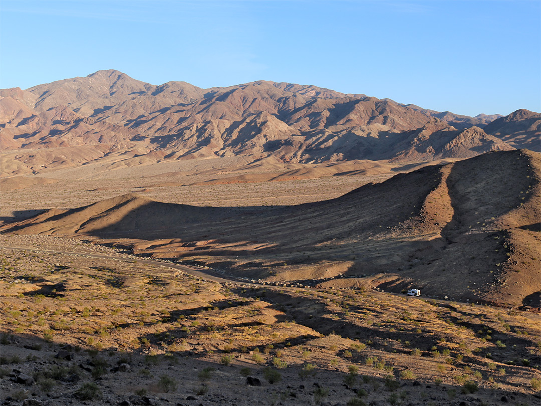 Hills around Jubilee Pass