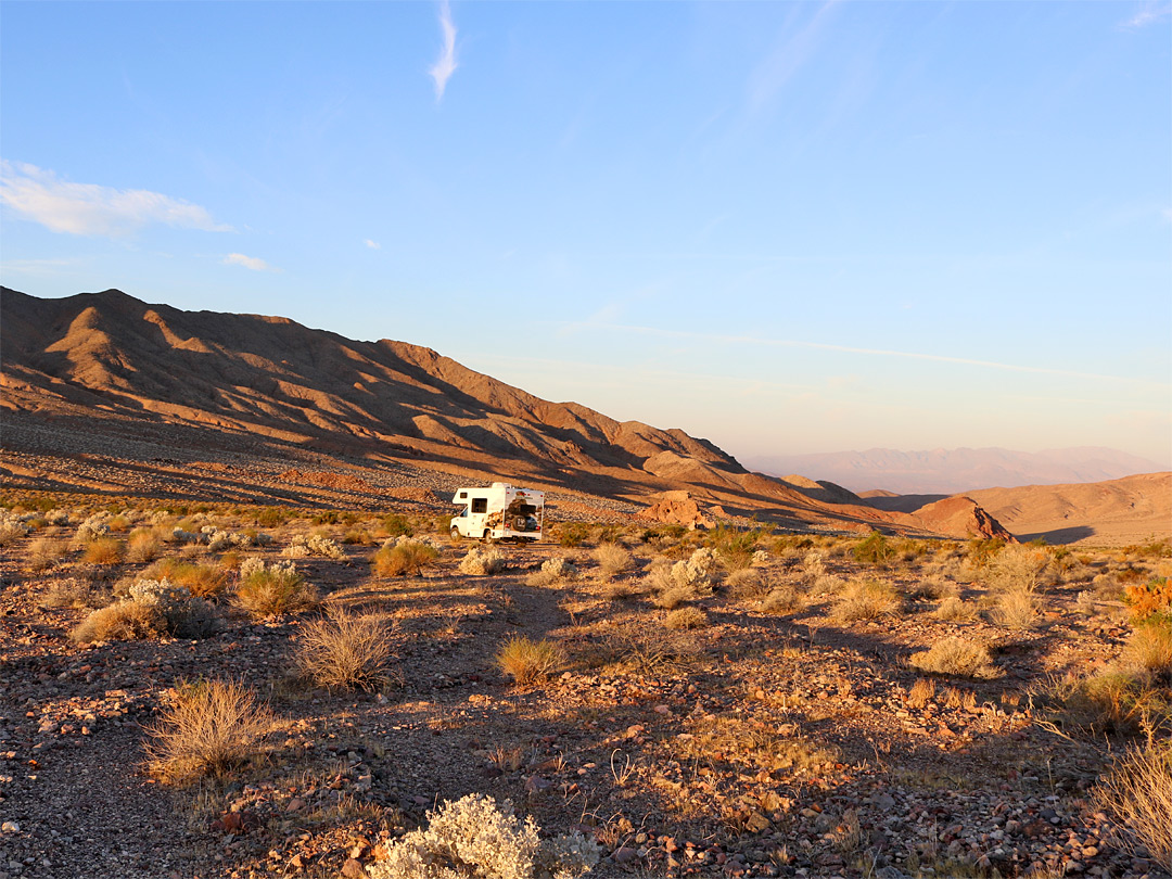 Primitive camping area