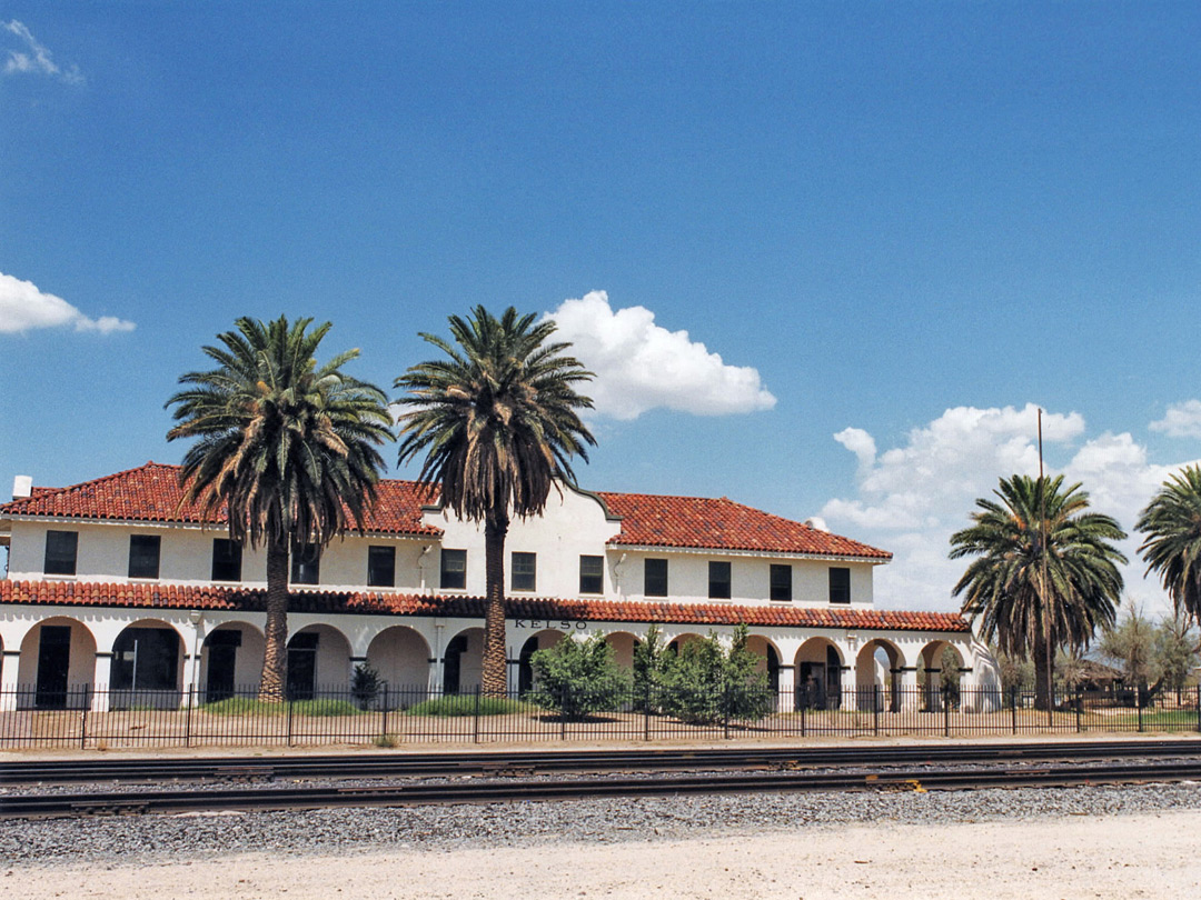Kelso railway depot