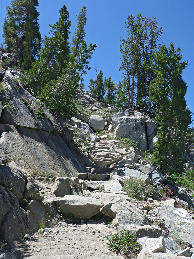 Stone steps