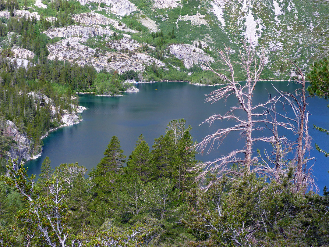 South end of Lake Sabrina